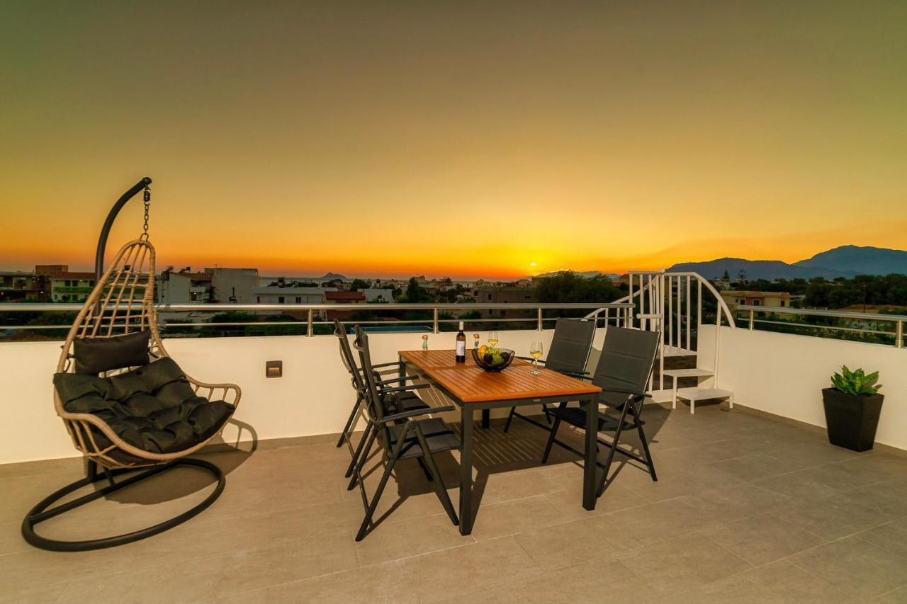 Ephantasy Living - Luxury Home With Roof Garden Kalamaki (Heraklion) Exterior foto
